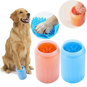 Dog Paw Brush Cleaner. Soft Gentle Silicone Portable Paw Cleaner