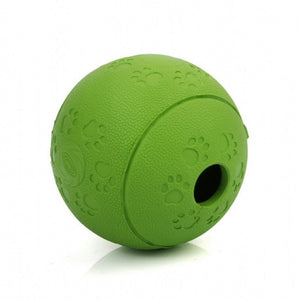 Soft  Pet Snack Dispenser/ Intellectual Improvement Toy / Food Control Rubber Ball