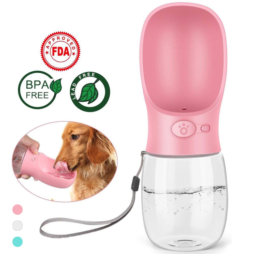 Leak Proof Dog Water Bottle/Travel Water Bottle for Dogs With Bowl