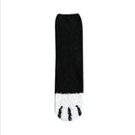 Plush Fleece Tube Socks Cute Cat Claw Pattern