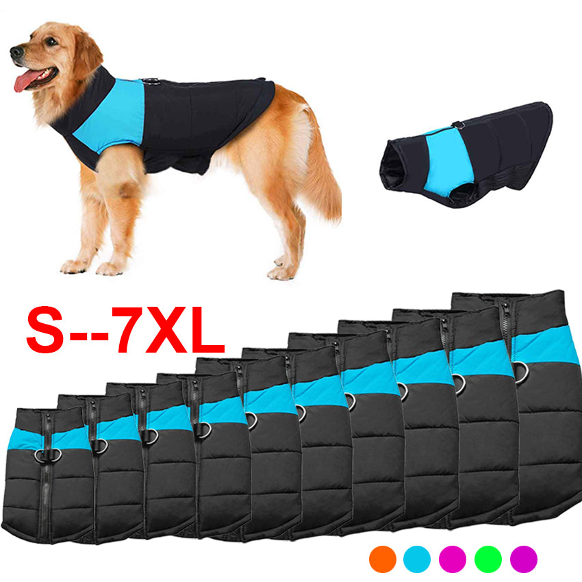 Thick  Warm Winter Fashion - Waterproof Padded Dog  Coat / Vest /Jacket