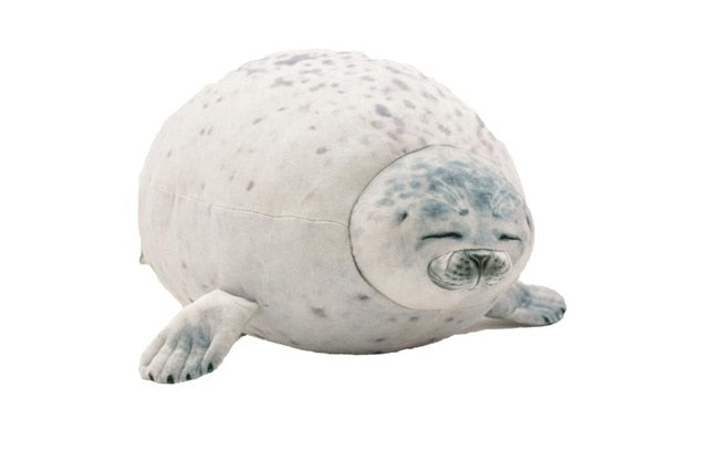 3D Novelty Plush Seal Toy /Stuffed Throw Pillow