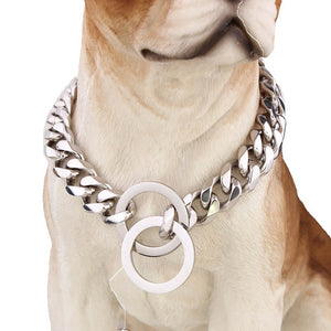 Choke Chain Stainless Steel Slip Dog Collar