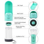 Outdoor Portable Pet Water Bottle with filter