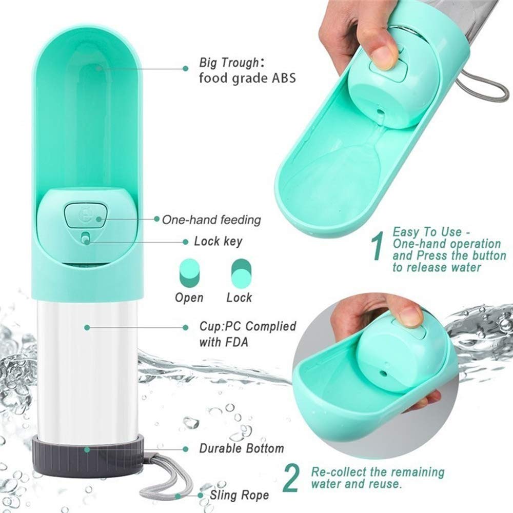 Outdoor Portable Pet Water Bottle with filter