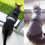 "Security" Jackets /Hoodies For Cats