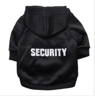 "Security" Jackets /Hoodies For Cats