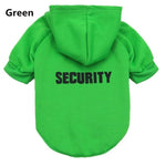 "Security" Jackets /Hoodies For Cats