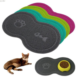 Dog /Cat Feeding Mat - Water Food Bowl /Plate Mat