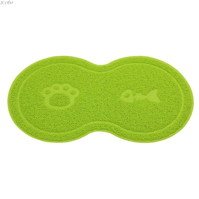 Dog /Cat Feeding Mat - Water Food Bowl /Plate Mat