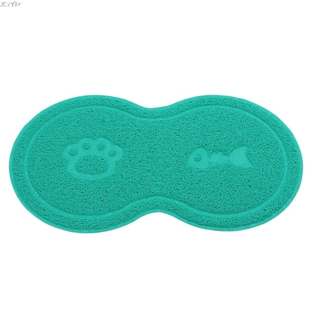 Dog /Cat Feeding Mat - Water Food Bowl /Plate Mat