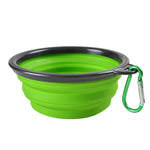 Silica Gel Dog/Cat Collapsible Bowl. Candy Color Portable Food/Water Dish