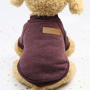 Classic Warm Dog (and Cat) Clothes / Sweater /Jacket /Coat -Winter Fashion  XS-2XL